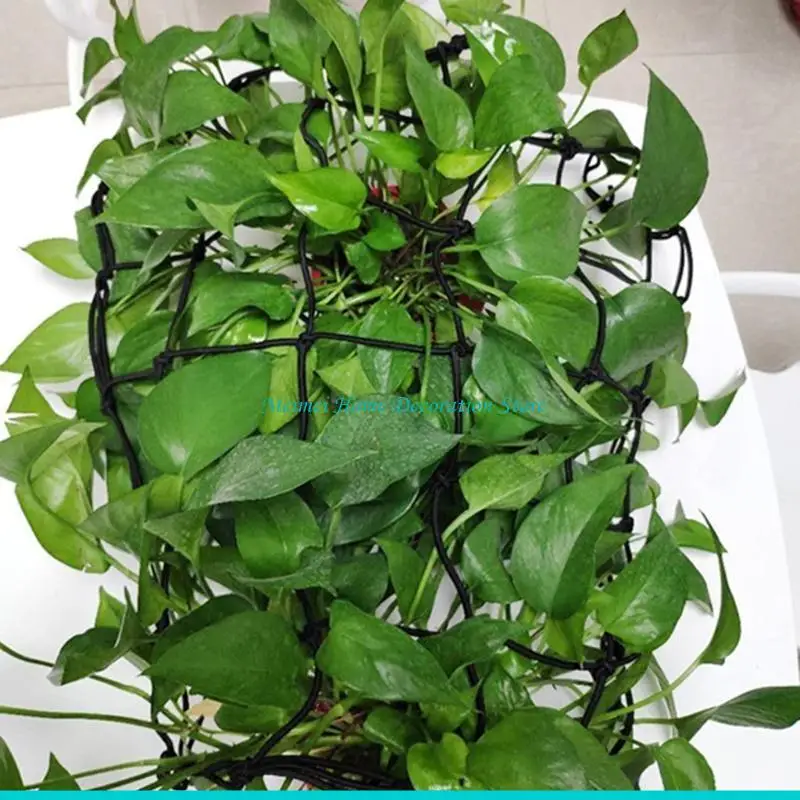 H7BF Plant Support Scrog Net Elastic Trellis for Greenhouses Tent 40x40/60x60/90x90cm