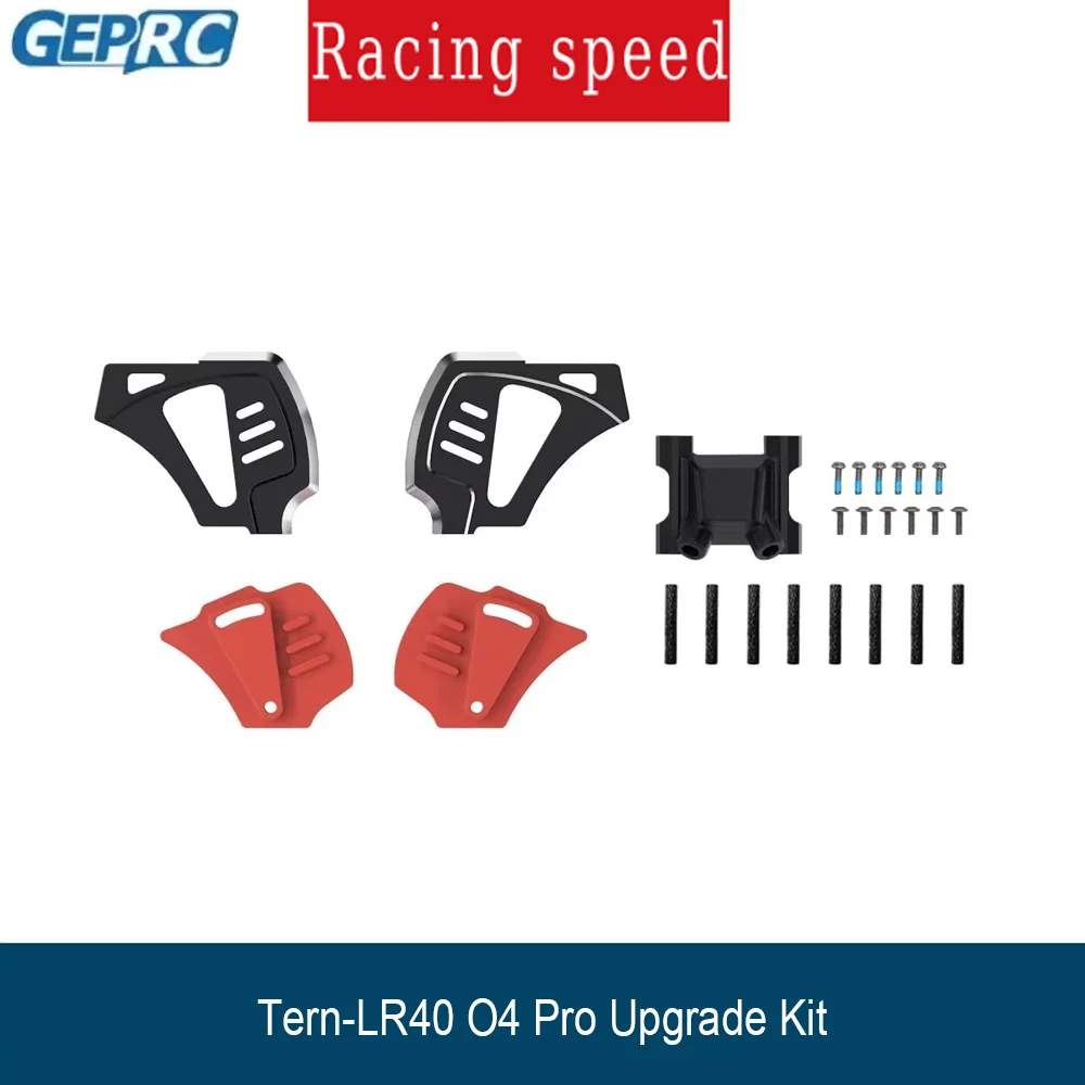 New GEPRC Tern-LR40 O4 Pro Upgrade Kit Parts Suitable 4 Inches Replacement Repair Part Molded RC DIY FPV Freestyle Drone