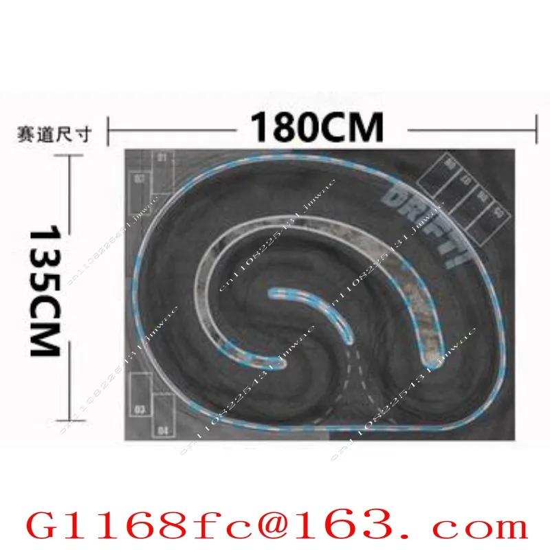 Suitable for 1/28 24 MINI-Z DRZ2 Professional Drift Thickened Track Track Track