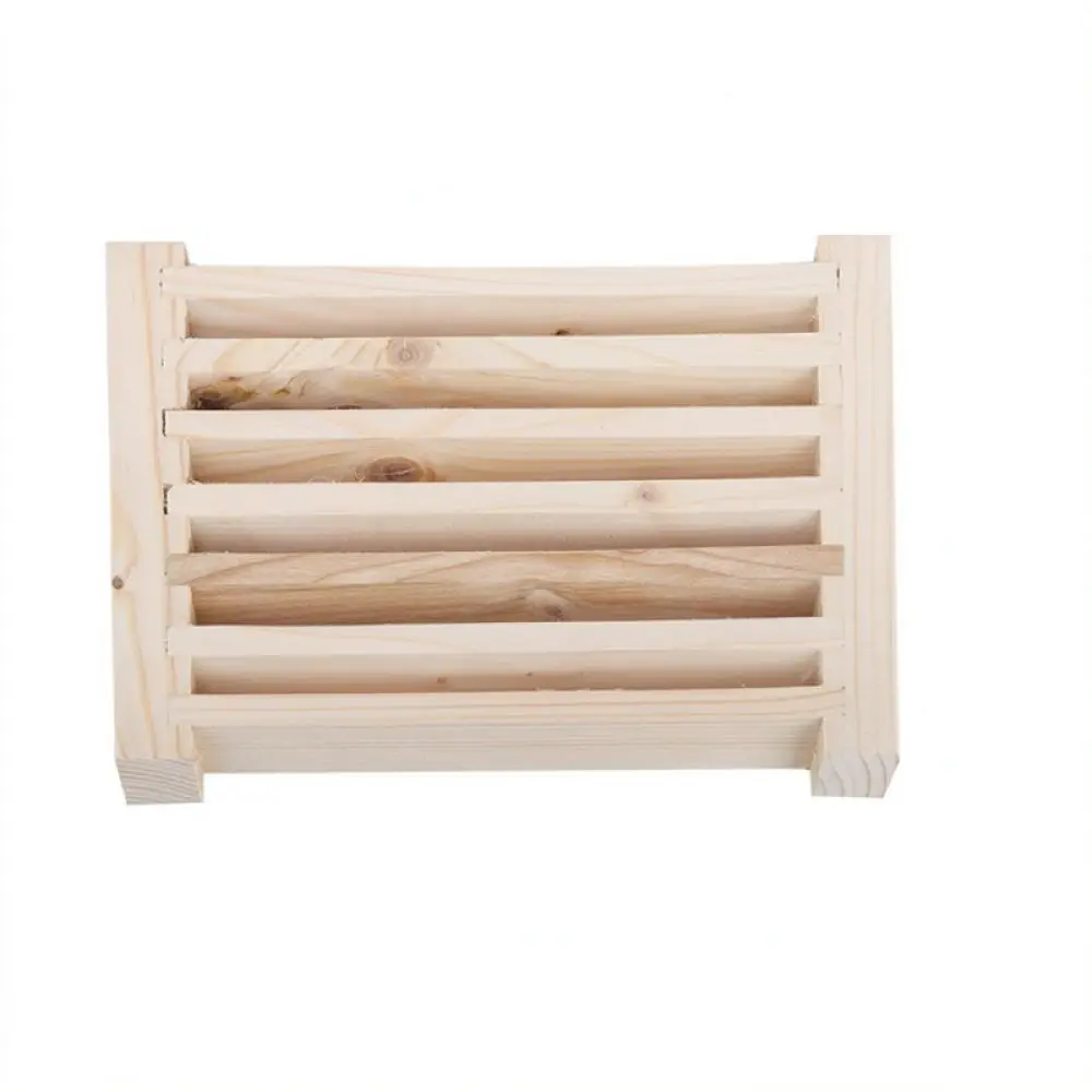 Sauna Ventilation Grille Wooden Adjustable Air Diffuser For Steam Room Equipment Natural Wood Louver Intake Panel