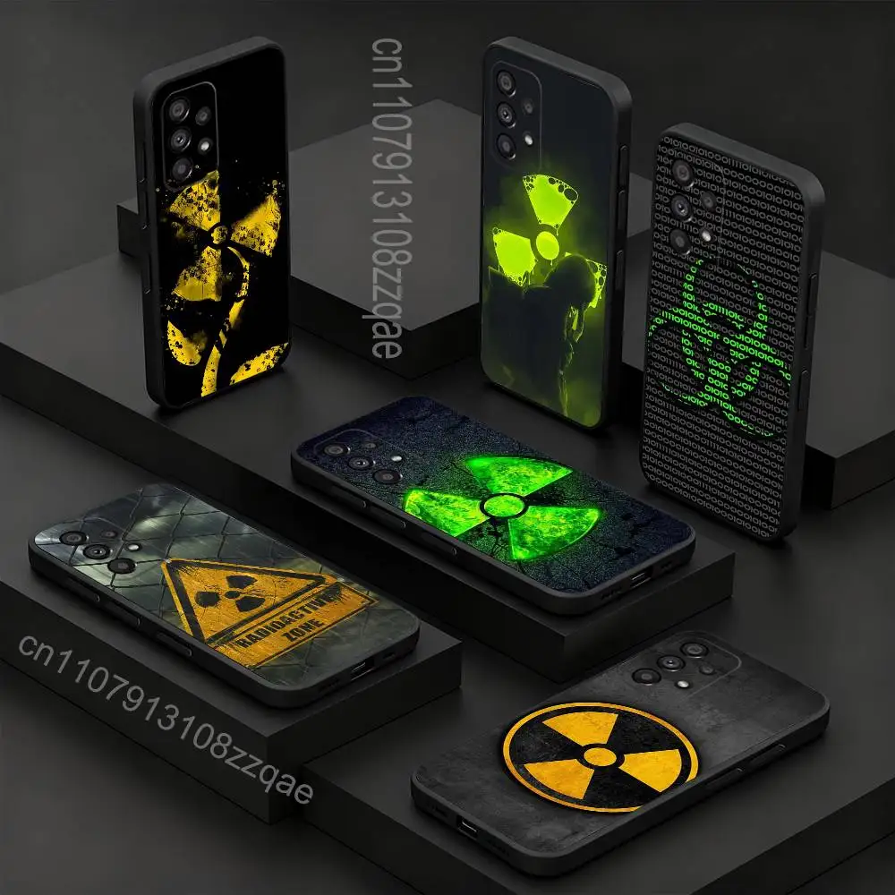 

Nuclear Radiation Danger Sign Phone Case For Samsung S 9,10,21,30,22,23,24,25,26,Ultra,Plus,Lite,FE,4,5G Black Soft Case