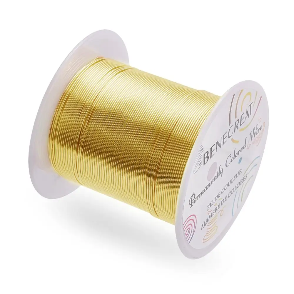 50m/roll 0.6mm Copper Wire for Jewelry Making Bracelet DIY Earrings Supplies Handmade Crafts Accessories fil pour bijoux