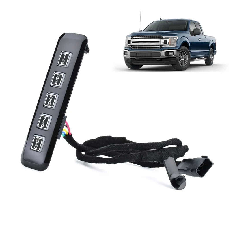 Ingenious-Keyless Lock Pad Switch Keyless Entry Keypad FL3T14A626ANW FL3T-14A626-ANW For Ford F150 F250 F350 F450 F550 2015-2020