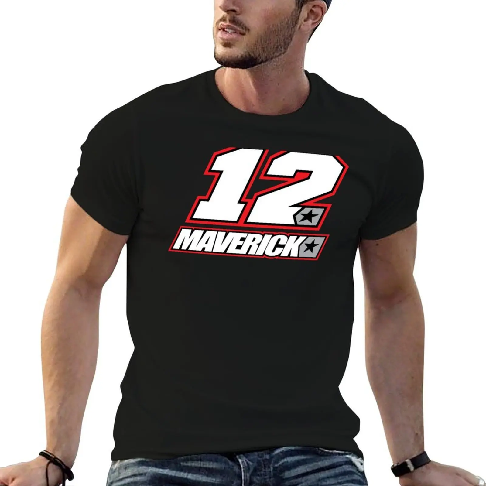 Maverick Vi?ales 12 T-Shirt sports fans croswit shirt man tshirts for men