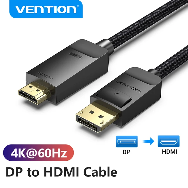 Przewód przedłużający Port wyświetlacza HDMI 4K 60Hz DP do HDMI kabel do laptopa PC Monitor HDTV projektor wideo kabel Audio DisplayPort do HDMI