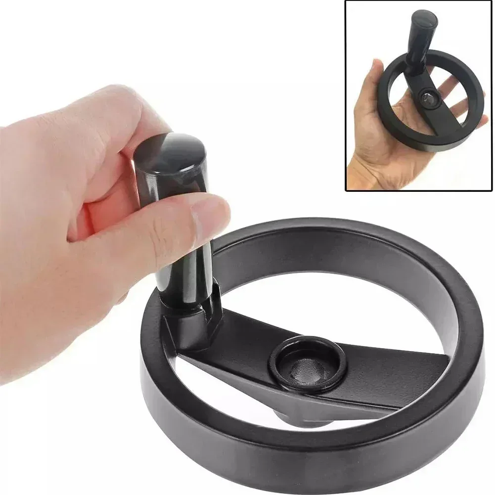 

Foldable Handle Handwheel Aluminum Alloy Foldable Handwheel Spoke Hand Wheel With Folding Revolving Handle For Milling Machine