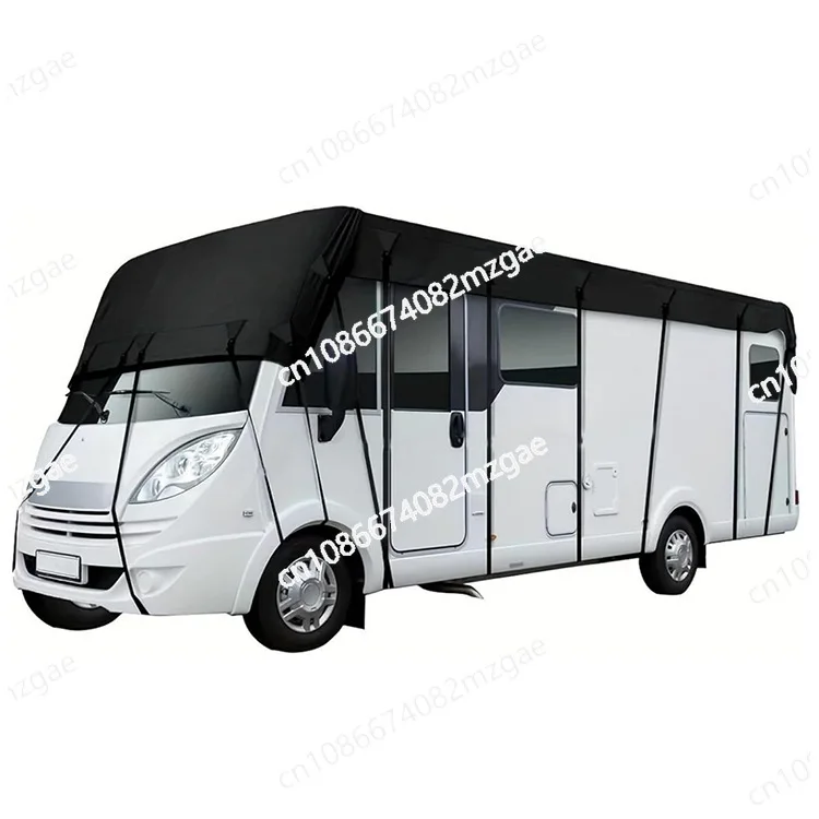 

Чехол на крышу автофургона, ткань Оксфорд, водонепроницаемый солнцезащитный козырек для автофургона, защитная одежда для автомобиля, кемпинговый прицеп, получехол для автофургона