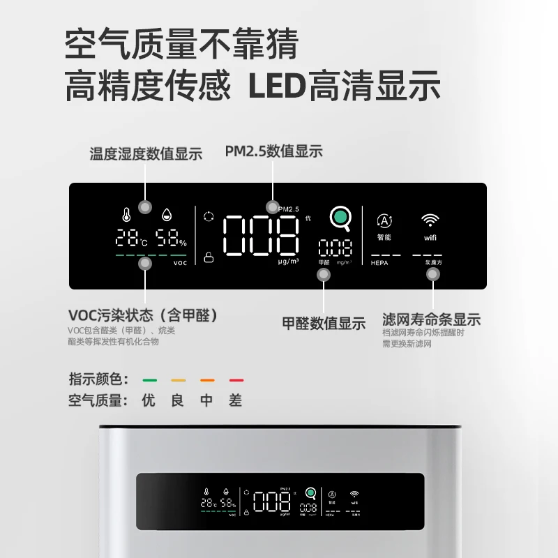household formaldehyde removal smoking indoor small negative ion machine (M8mini)