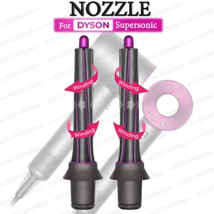 Automatisches Lockening für Dyson -Überschall, Haartrockelzubehör, Luftstallyler, Kammzylinder, 40 mm, Lockenbefestigung 12 Hauptverkäufe Haartrockner Dyson - №5