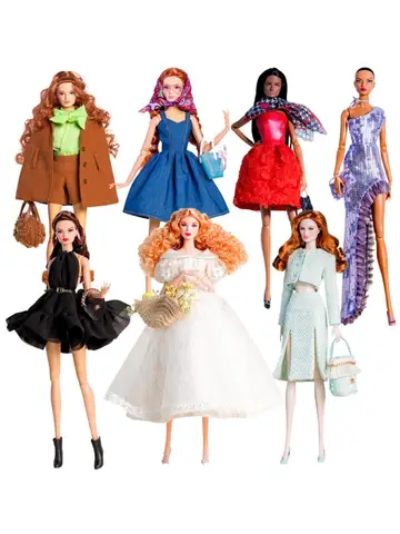 32cm European Supermodel Nude Doll Toy Original Unique Design Full Series Figure 1/6 Joint Multi Color Skin Exquisite Makeup Toy