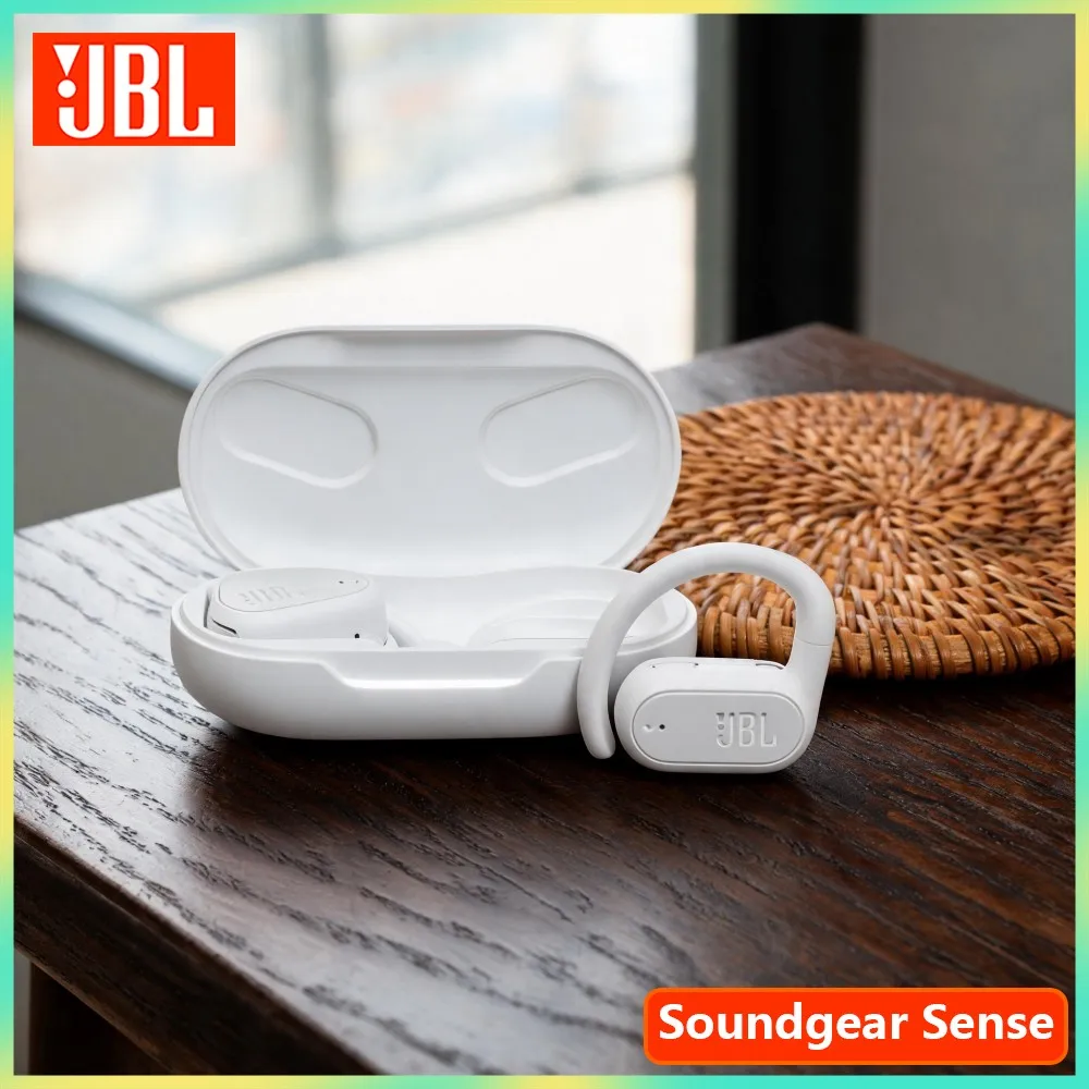 JBL Soundgear Sense Open‑Ear True Wireless Headset Lightweight Comfort Fit 24H Playback IP54 Sweat‑Resistant Sports Earphones