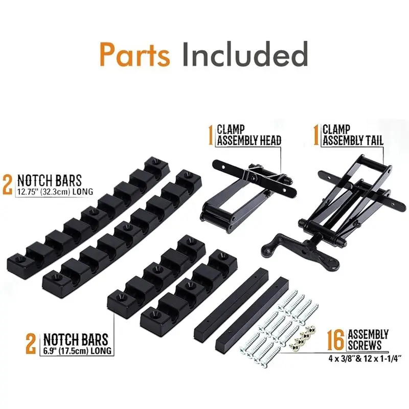 B17C Woodworking 4 Way Pressure Clamps Set Fixed Clip Positioning Panel Clamp Splicing Board Custom-Width Carpenter Tool