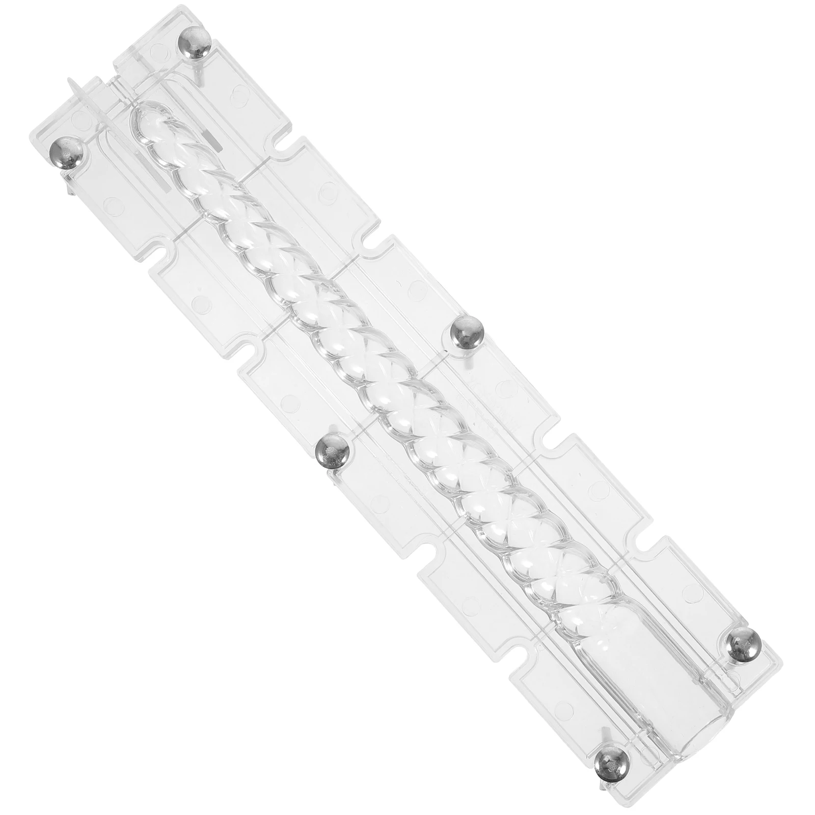 

Long Rod C Mold Acrylic DIY Crafts Scented Aromatherapy Wax Casting Lightweight Compact nament Decorative Gifts