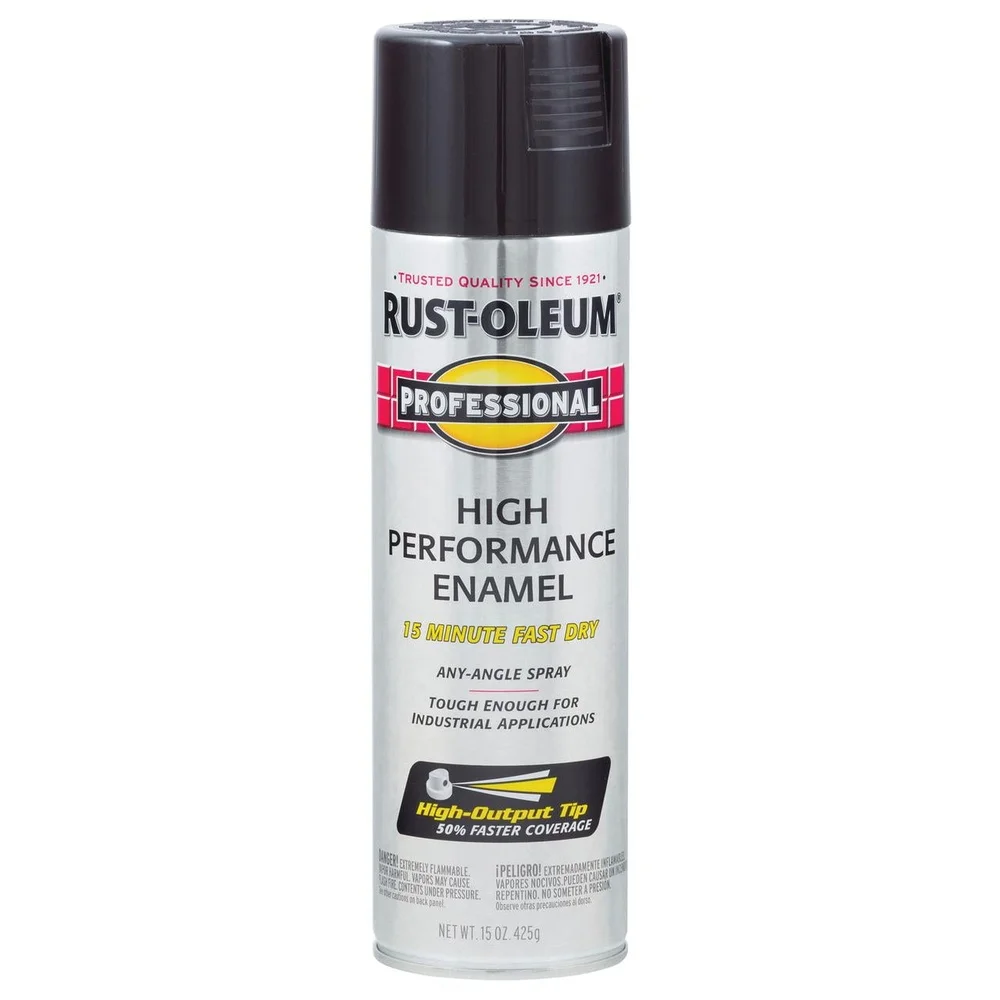 High Performance Gloss Enamel Spray Paint Durable Rust Prevention Protective Coating For Metal Wood Concrete Any Angle
