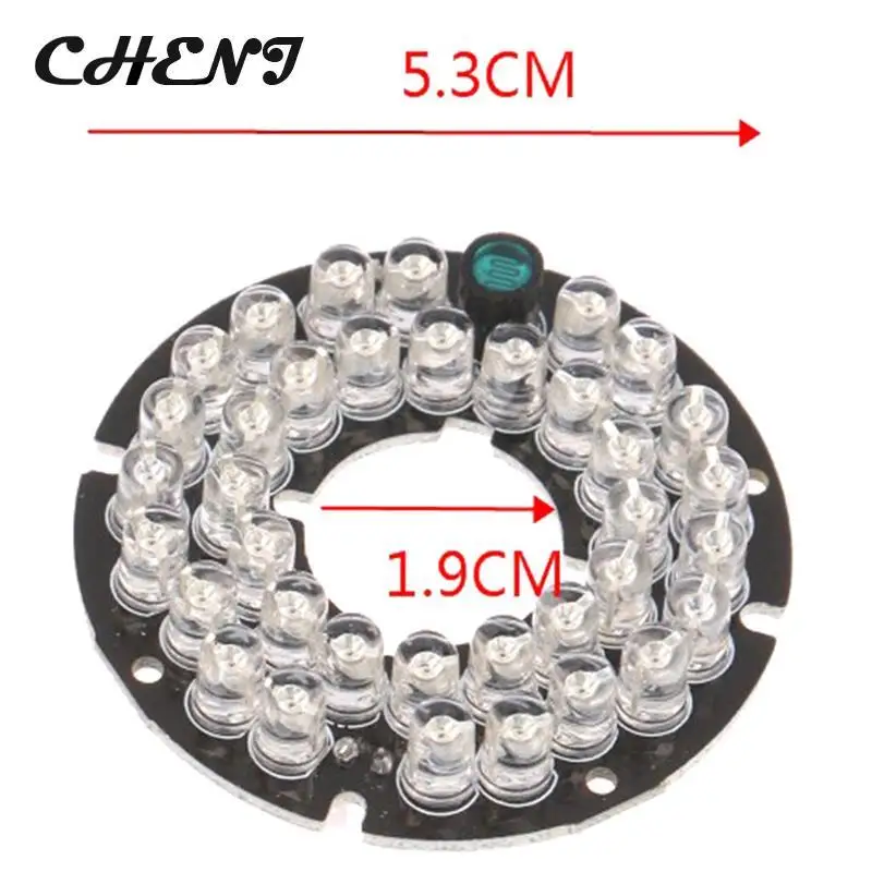1pc IR 36 LED Light Board 850nm Infrared Lamp Board Module for Day Night Vision Camera Security Camera High Definition