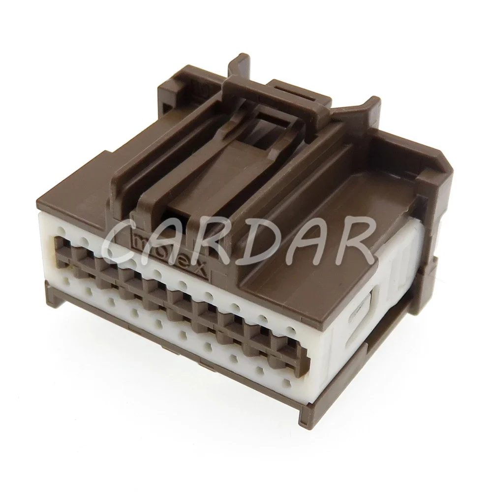 

1 Set 20 Pin Auto Instrument Multimedia Power Amplifier CD Player Electric Wire Unsealed Socket AC Assembly For Buick 34729-0202