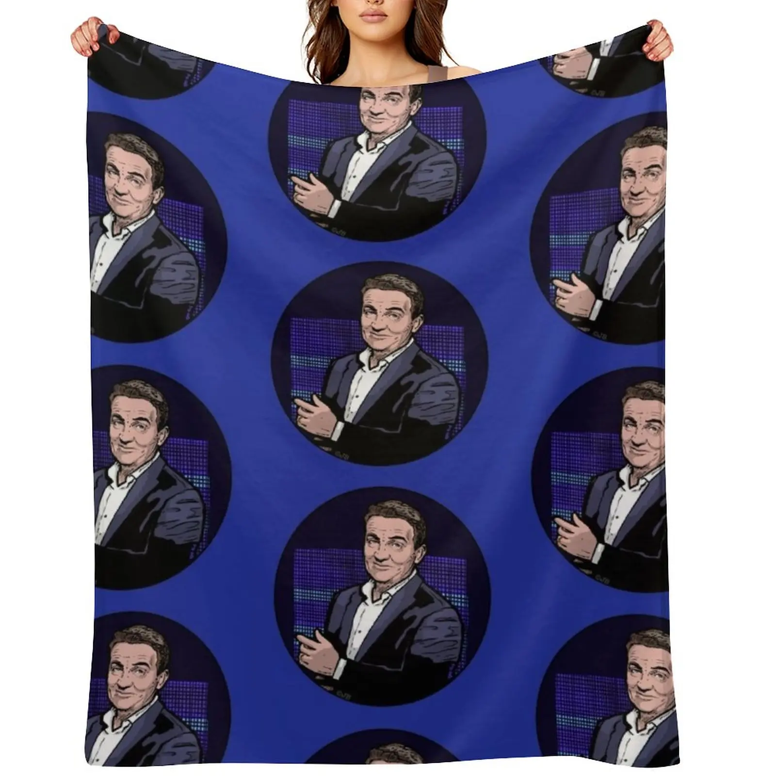 

Bradley Walsh Chase art Throw Blanket christmas decoration Sofa Throw Nap Custom Blankets