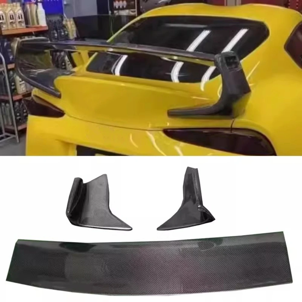 

Хвостовое крыло из углеродного волокна для Toyota Supra 20-24 A90 mk5, модифицированный задний спойлер в стиле ST, комплект кузова Surround