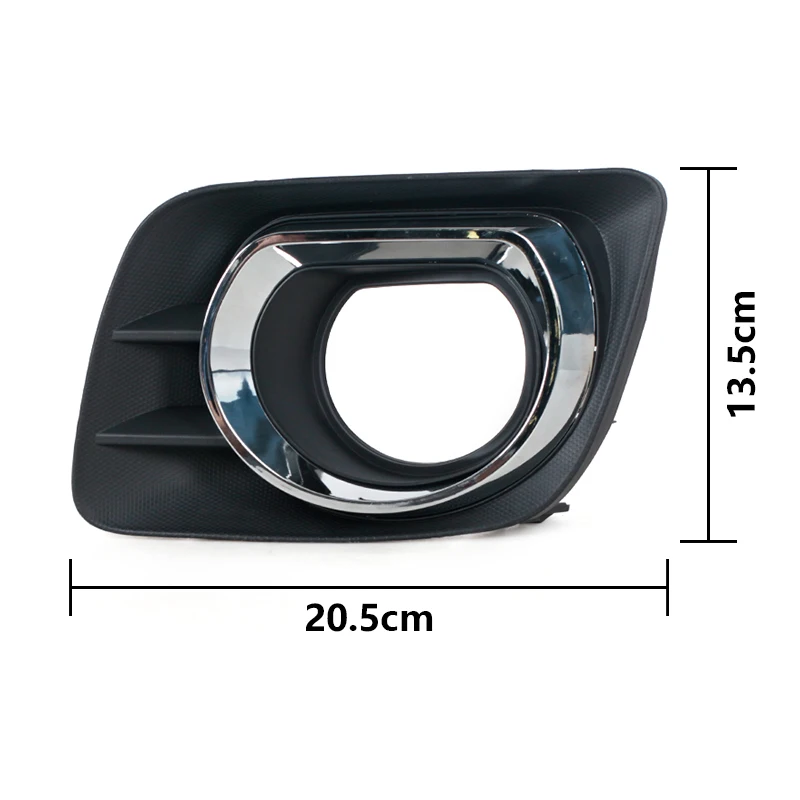 Car Front Bumper Fog Light Grille Frame For Pontiac Vibe 2009 2010 2011 Frame Cap Lid Foglight Cover Car accessories