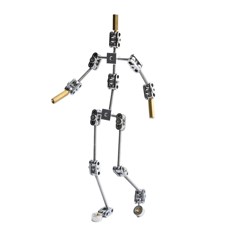 Armature Kit - DIY Metal Puppet Figure Skeleton, Easy To Assemble, Animated Character Design, For Stop Motion Animation