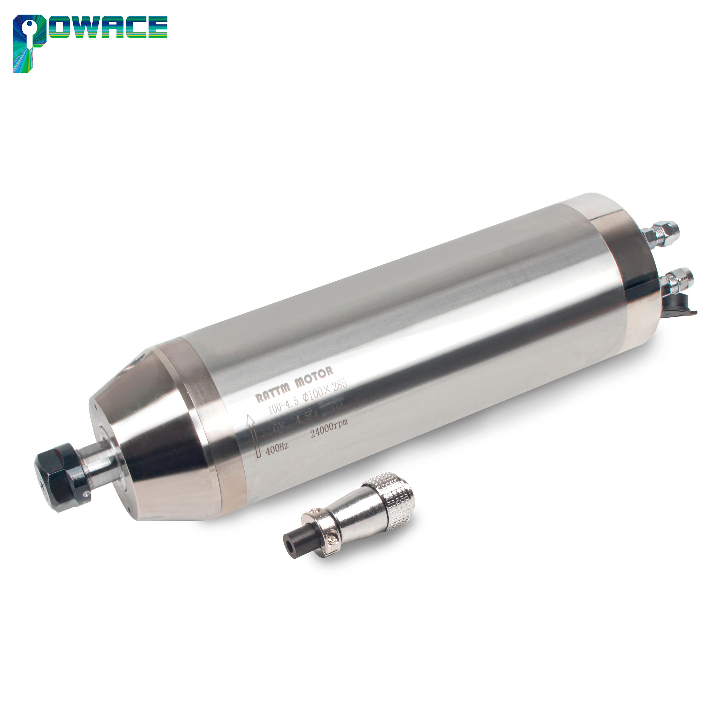 

Фрезерный станок с ЧПУ 4,5 кВт ER20, 220В/380В, водонепроницаемый, с водяным охлаждением, двигатель шпинделя с водяным охлаждением