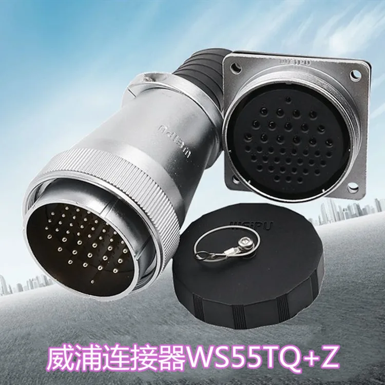 

1Pcs weipu connector WS55 WY55 WF55 aviation plug 4-core 7-core 40 core 53 core 61 core