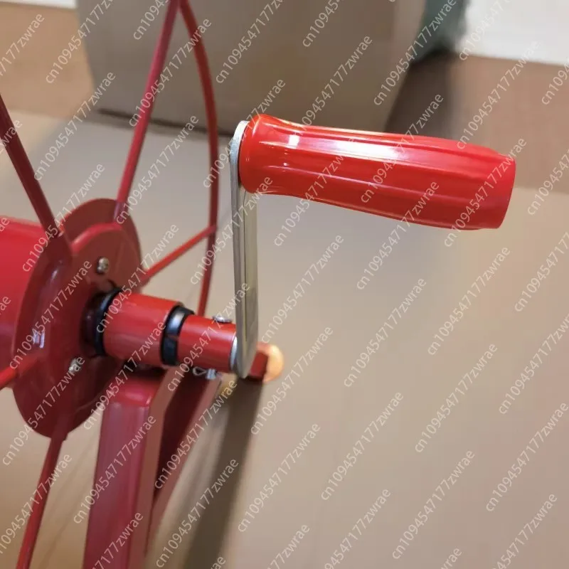 Small hand-cranked power construction wire laying device wire laying tray