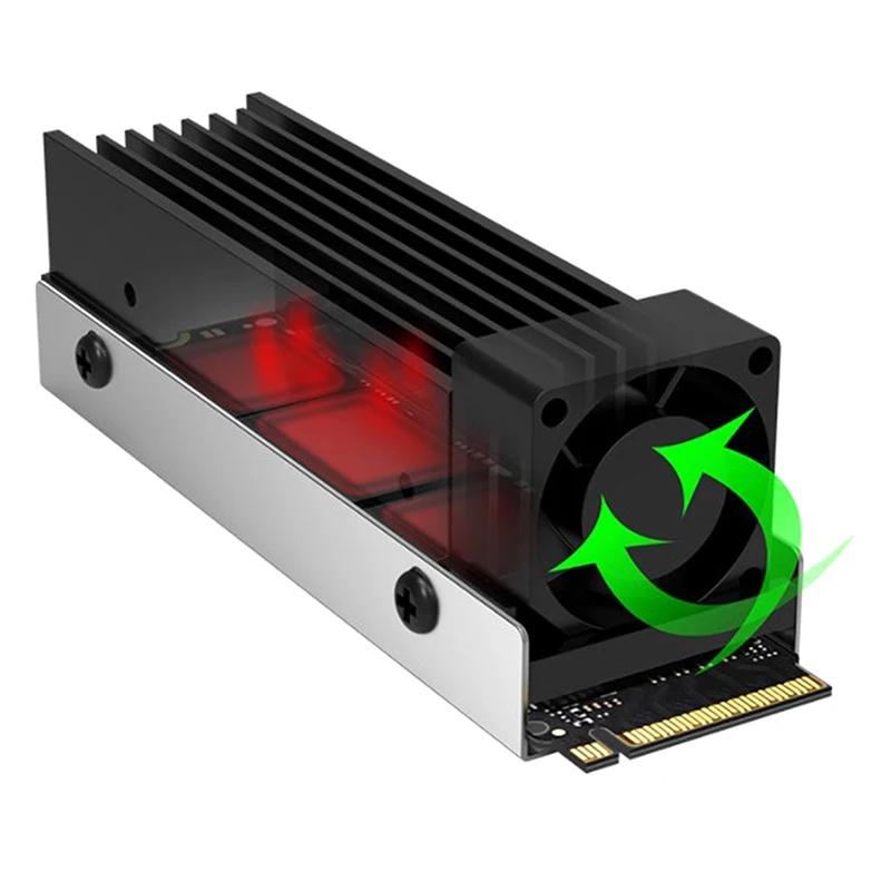 【C】M.2 SSD PCI-E NVMe Heat Sink M2 2280 Solid State Hard Disk Cooling Thermal Pad