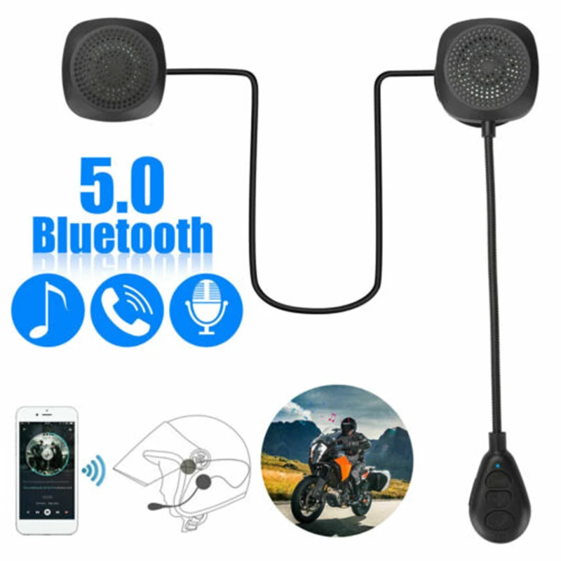 

Motorcycle Helmet Headset Wireless Headphone Speaker Hands-Free for Bluetooth