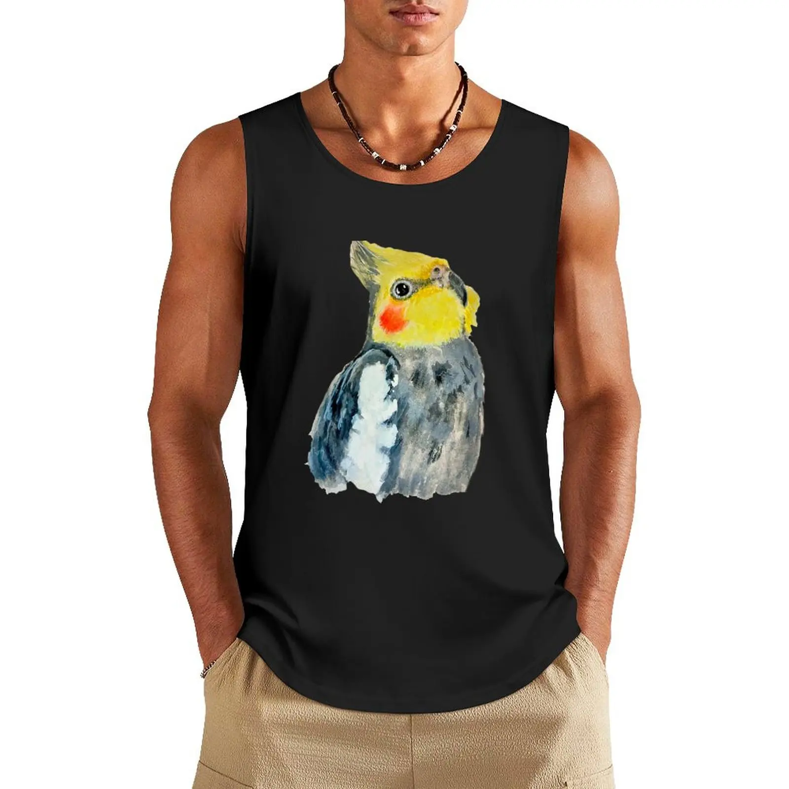 

Georgie Cockatiel Tank Top clothing men mens designer clothes