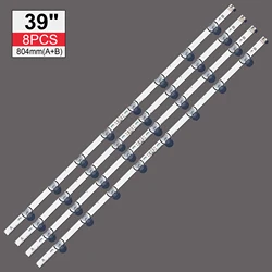 8pcs x Striscia di Retroilluminazione A LED per LIG TV 390HVJ01 lnnotek drt 3.0 39 