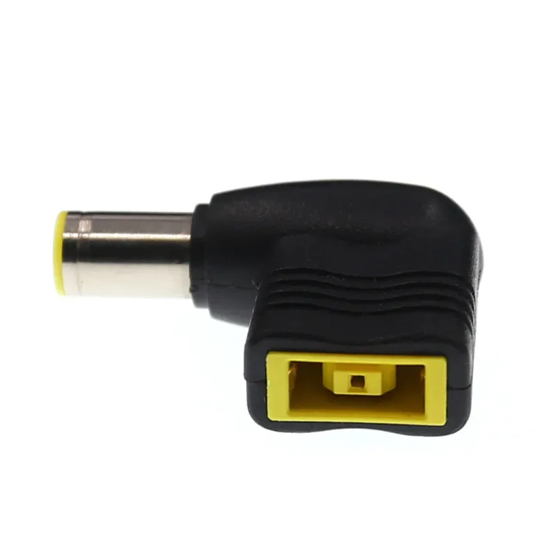 Square Port for ThinkPad AC Power Adapter to 7.9*5.5mm Round Hole DC Connector 90 Degree  Converter