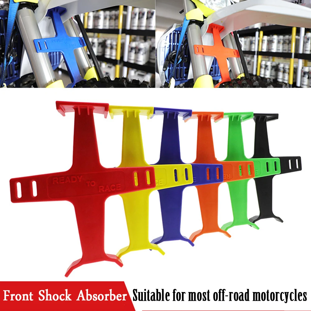 

ABS Transportation Protector Motocross Glossy Finish Brace Fork Support Motorcycle Block Enduro Seal Savers Accessaries Guard