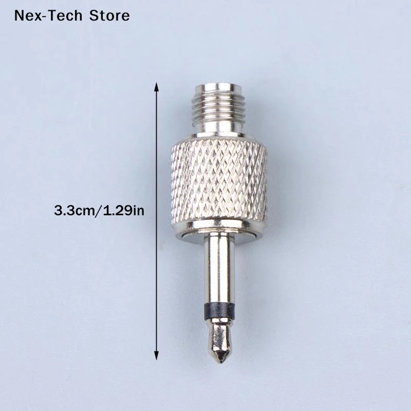 [NT]1/3PCS Silver SMA Female To 3.5mm Mono Headphone Audio Radio Test Adapter Connector SMA To 3.5mm Adapter[NT] view 6