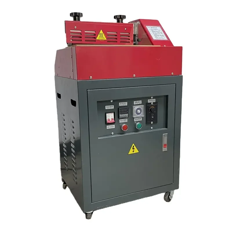 Hotmelt Glue Coating Roller Adhesive Machine for Coating Paper Board Bag Handle Cardboard Carton Leather Corrugated Box Chemical