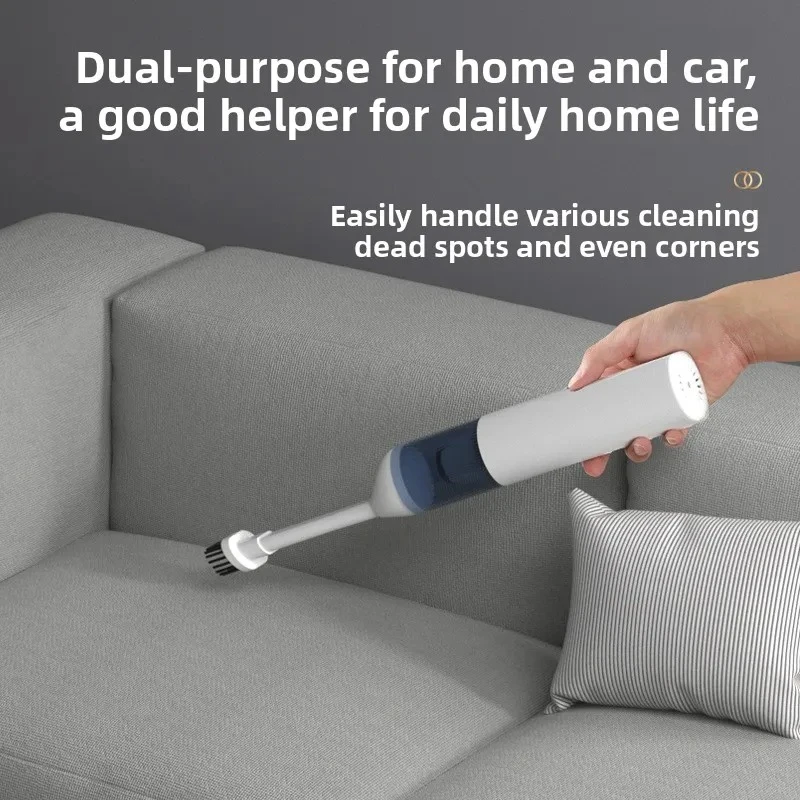 

New Mini Portable Cordless Wireless Charging Handheld Car Vacuum Cleaner for Car Household Desktop