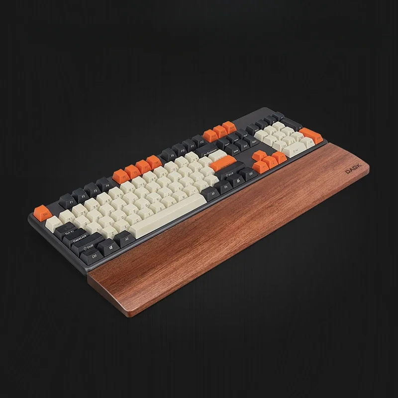 배꽃 나무 맞춤형 핸드 레스트, 순수 솔리드 우드, 수제 맞춤형 기계식 키보드 핸드 레스트, 61, 68/71 에 적합