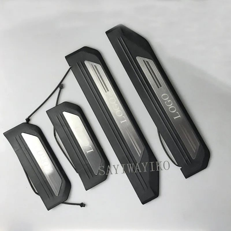 Auto Part Fit For Honda HRV HR-V Vezel 2014 2015 2016 Stainless Steel Scuff Plate Door Sill Guards Thresholds Cover Trims 4Pcs