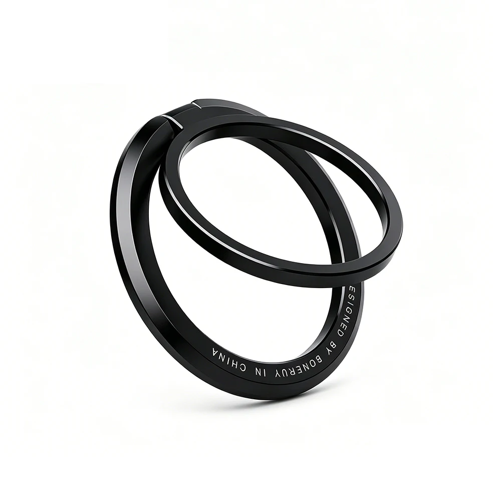 Magnetic Ring IPhone Holder For MagSafe Portable Mobile Phone Magnet Foldable Bracket Removable Grip Stand for iPhone Support view 3