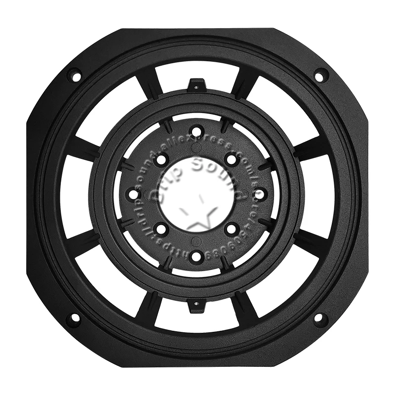 Marco de altavoz de aluminio fundido de 4 "/5"/6,5 pulgadas, soporte para Subwoofer, soporte para Woofer, soporte para lavabo de graves, cesta, piezas de reparación de altavoces