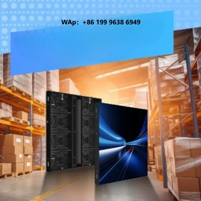 European Stock Fixed Outdoor  Display P6.25 P3.91 Video Wall  Display Customized Size Large Screen