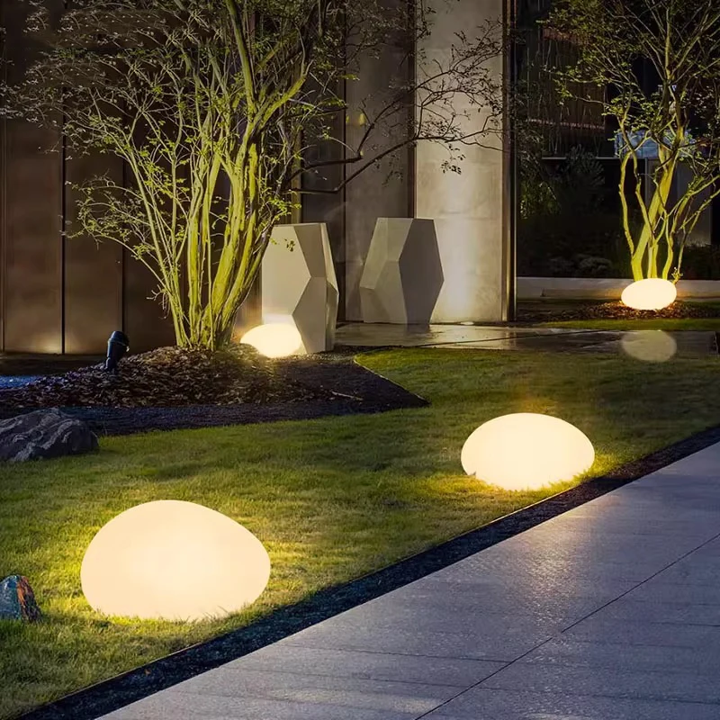 

Pebble lights lawn solar LED outdoor lighting non solar lights outdoor garden decoration outdoor garden lights