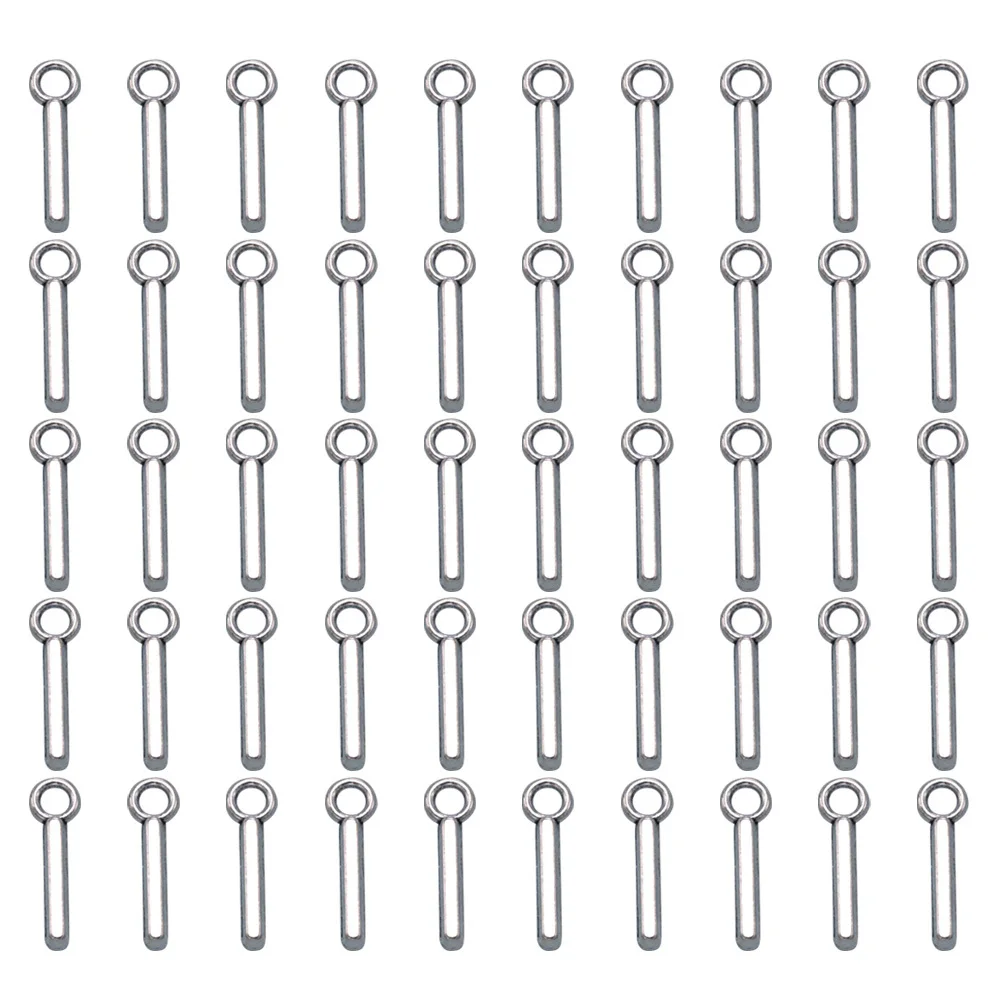 

Alphabet Pendent Charms Pendant Connector Alloy Lettering Ornaments Double-sided Necklace