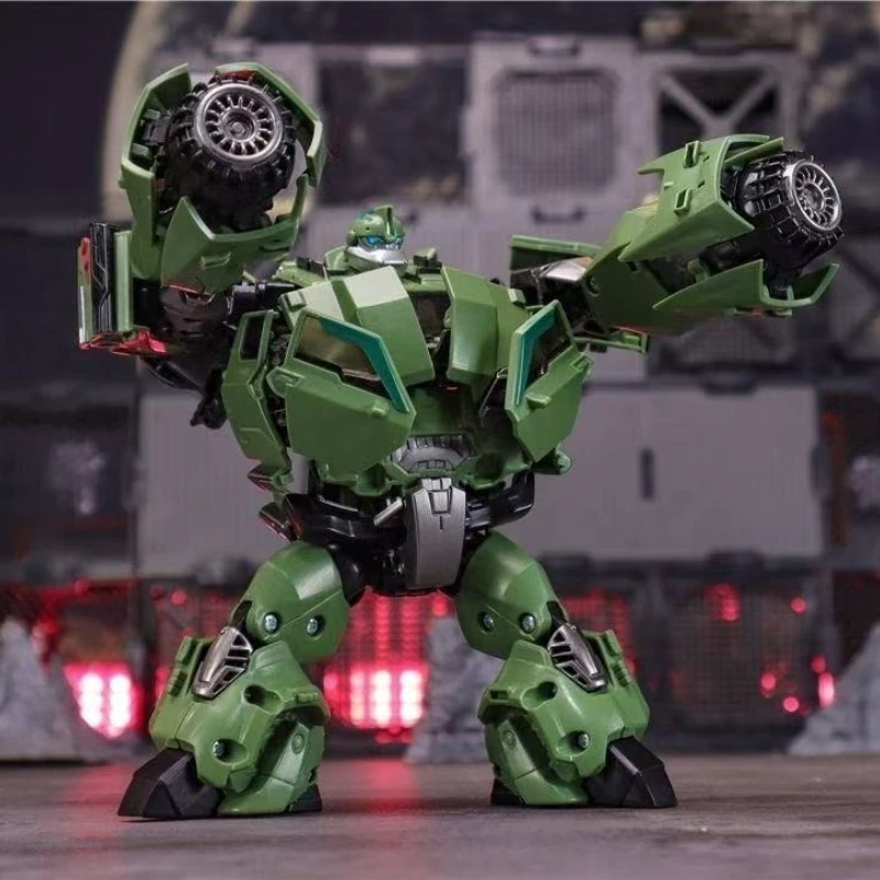 Brinquedo de transformação apc tfp cor original estúpido verde partição móvel robô modelo caixa original menino presente coleção presente