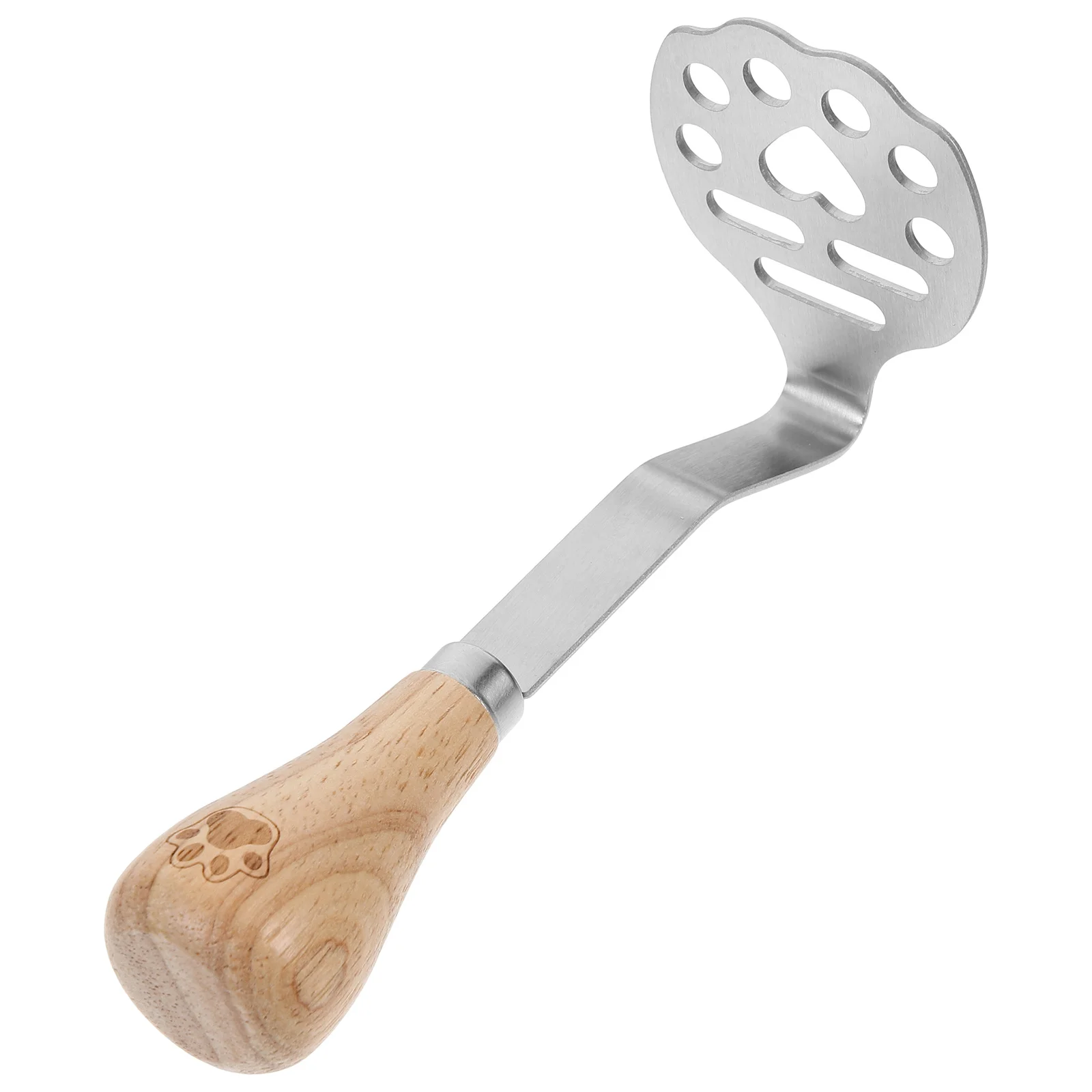 

Manual Potato Masher Stainless Steel Hand Press for Mashing Avocados Pumpkins Berries Bananas Baby Food Maker Kitchen Tool