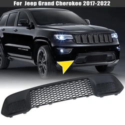 Car Bumper Front Lower Racing Grille For Jeep Grand Cherokee 2017 2018 2019 2020 2021 2022 Cover Trim Bonnet Cars Accessories