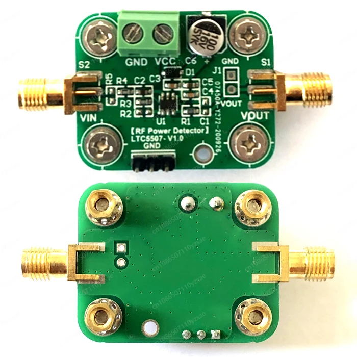 

LTC5507 Module RF Power Detection 100kHz to 1GHz -34DBM -14DBM Radio Frequency Detector