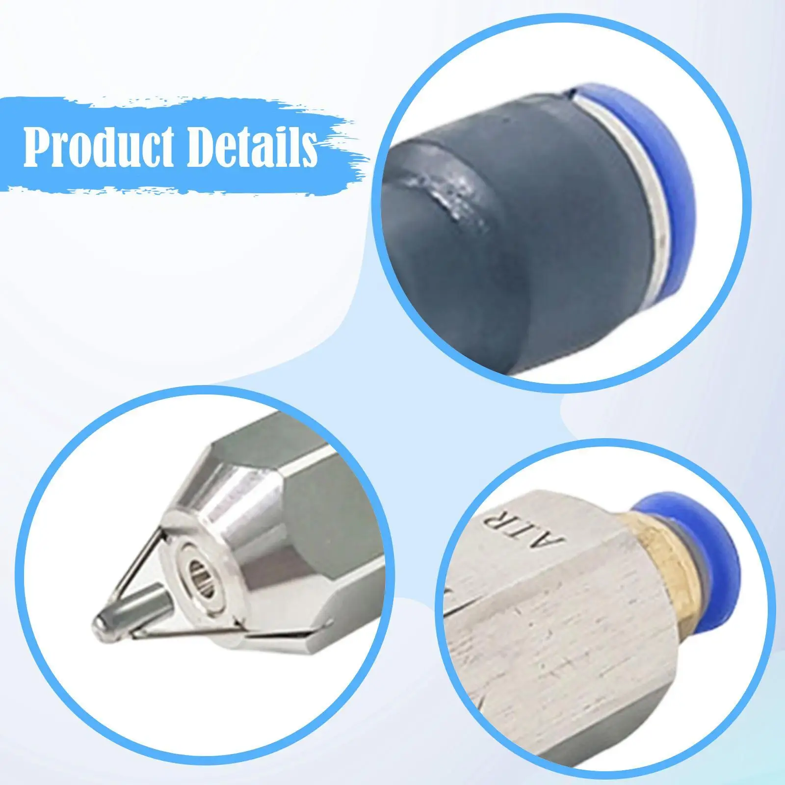 Industry Atomizer Nozzle Stainless Steel Air Atomizing Fine Mist Spray Nozzle for Cooling Humidification Applications
