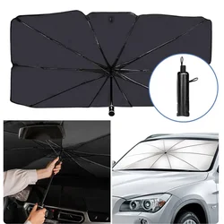 Car Sunshade Umbrella Car Sun Shade Protector Parasol Summer Sun Interior Windshield Protection Accessories For Auto Shading