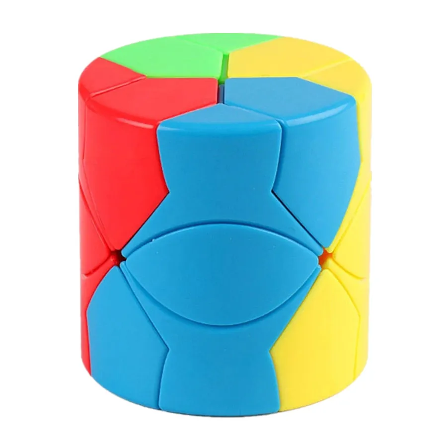 Fanxin Redi куб-цилиндр 3x3x3 без наклеек необычная форма волшебный куб интересный магический куб обучающий пазл игрушки на день рождения